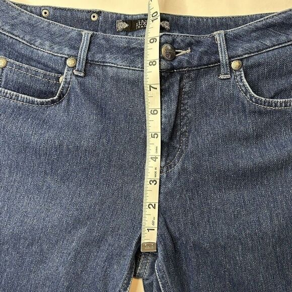 TRU LUX Women's Blue Denim Jeans Skinny Mid-Rise Size 28/6 Pants - Picture 9 of 10